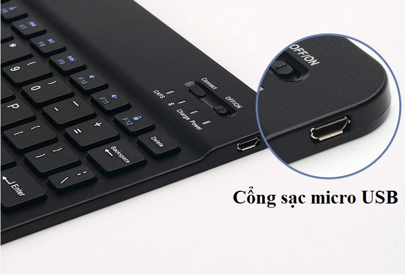 Bàn Phím Bluetooth Thiết Kế Mini F.8S