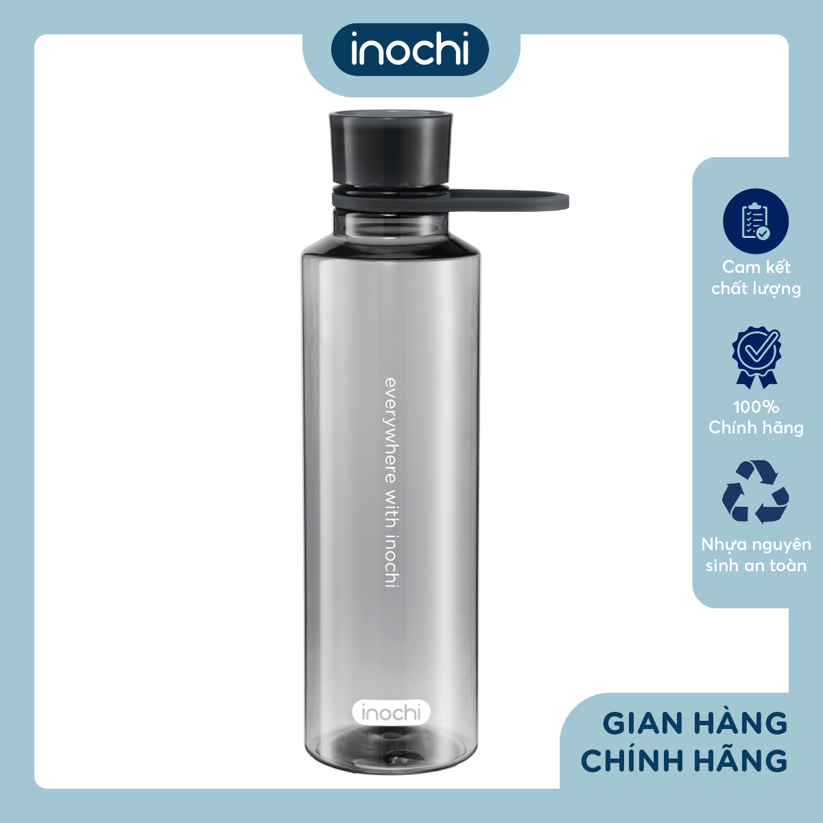 Bình nước Kita Slim 700ml