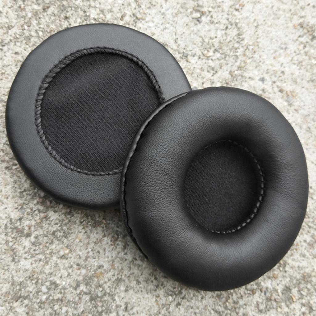 1 Pair Earpads Headphone Replacement Foam Pads for ATH-FC707 FC700 Black