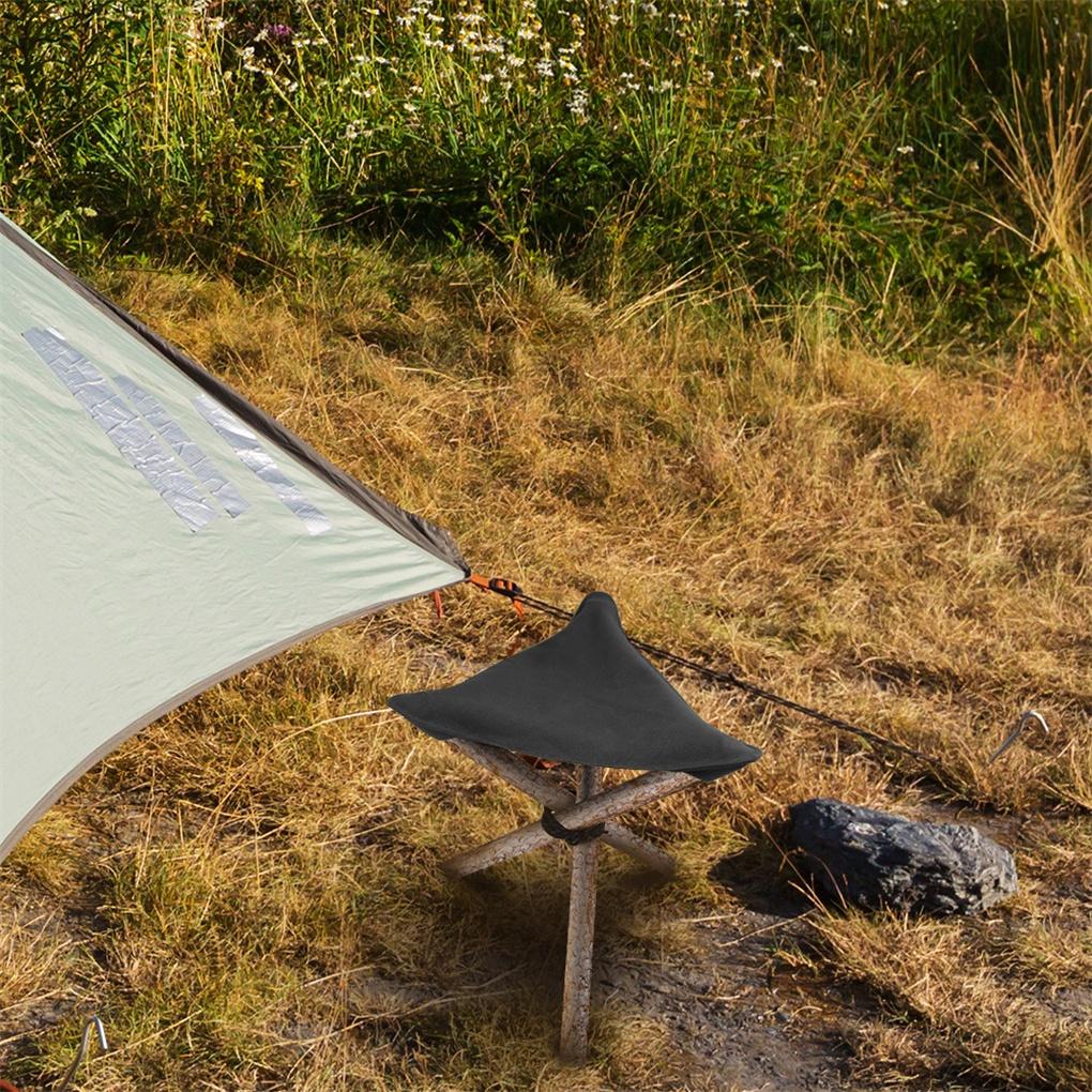 Camping Stool Cloth Portable Lightweight Reusable Fishing Chair Backpacking Seat Outdoor Camper Travel EquipmentELEN