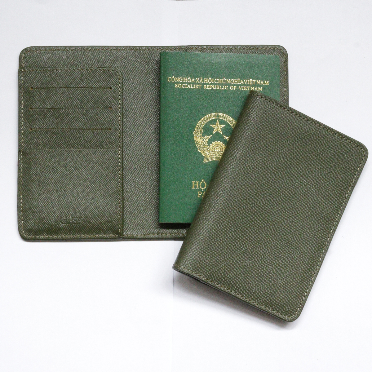 Ví Da Đựng Passport Hộ Chiếu Da Bò Thật Thương Hiệu GIPSY