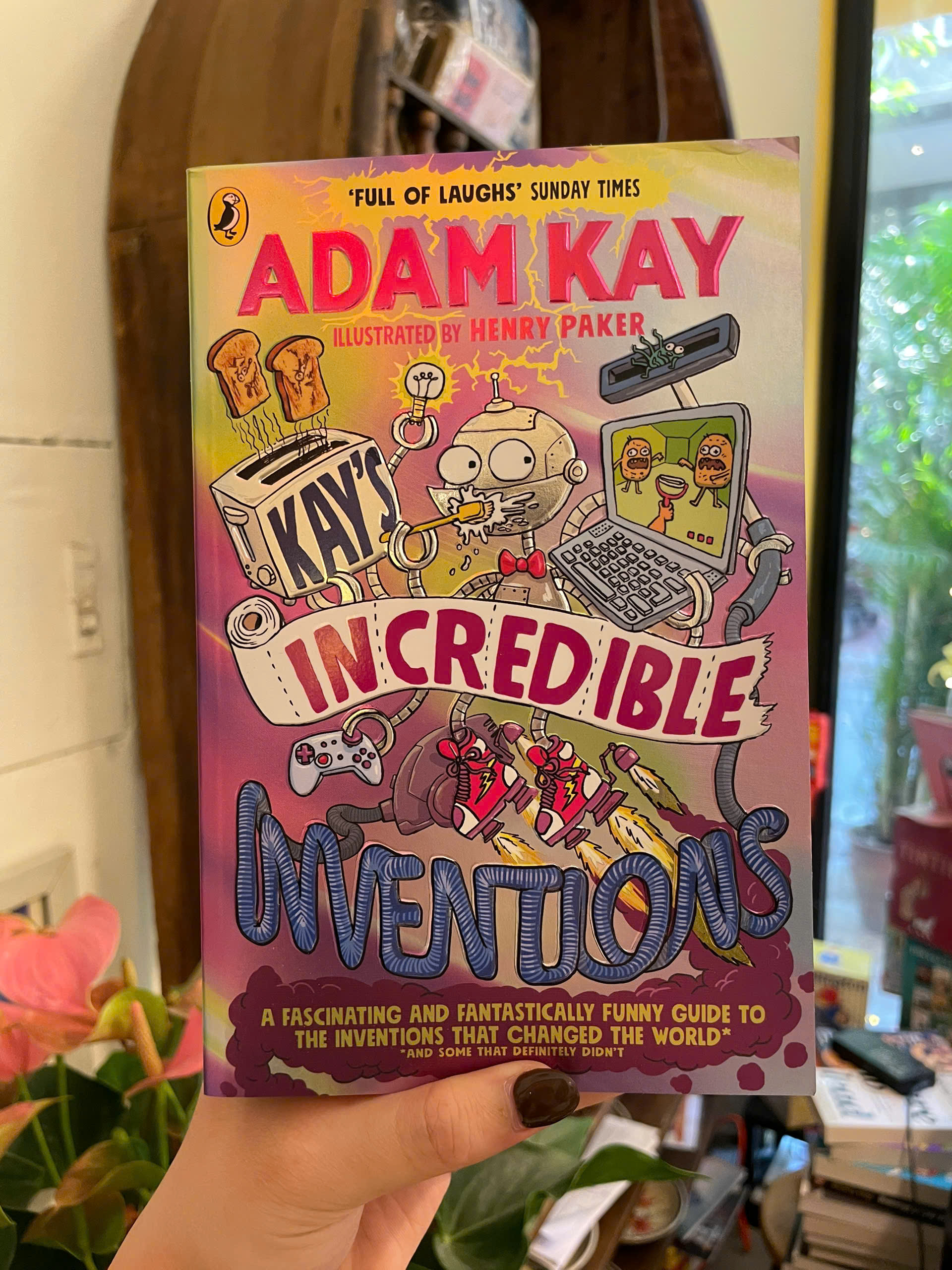 Sách - Kay’s Incredible Inventions by Adam Kay | Science Children’s Book / Ngoại văn Thiếu nhi