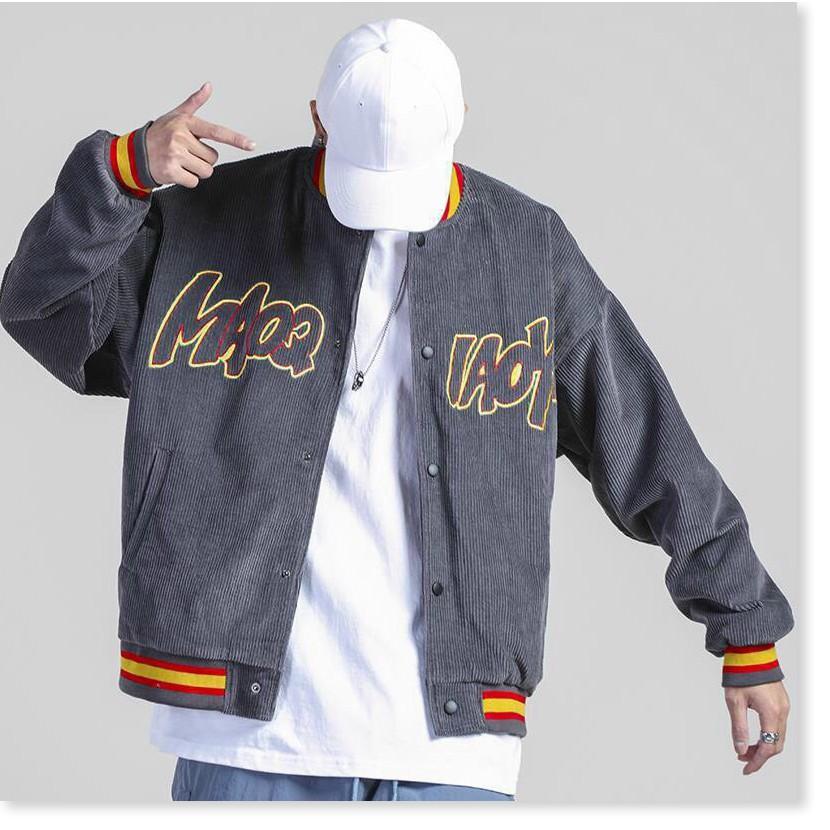 ÁO KHOÁC NHUNG BOMBER UNISEX NAM NỮ 1HIT1 FASHION