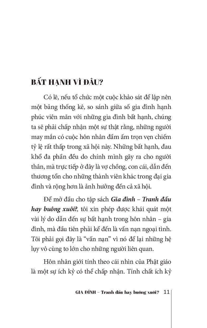 Gia Đình: Tranh Đấu Hay Buông Xuôi? (Tái Bản 2019)