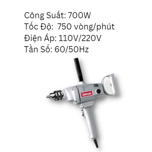 Máy khoan chuồn thân nhôm 16mm Sencan 531601