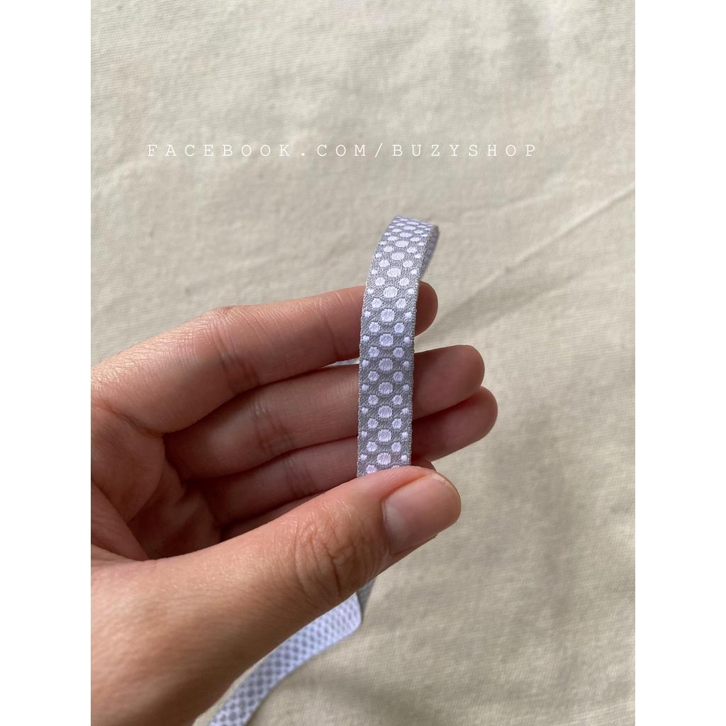 Ruy băng họa tiết bản 10mm - mẫu 17