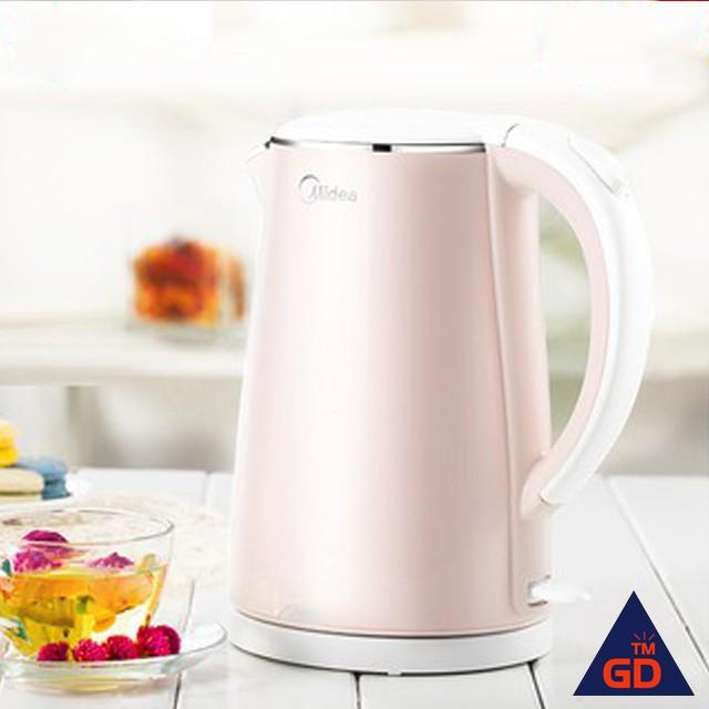 Bình siêu tốc MIDEA MK-15DC PINK 1.5L chinh hãng