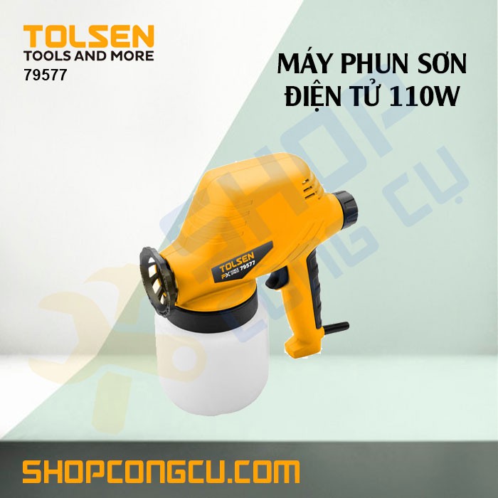 Máy phun sơn điện tử 110w Tolsen 79577