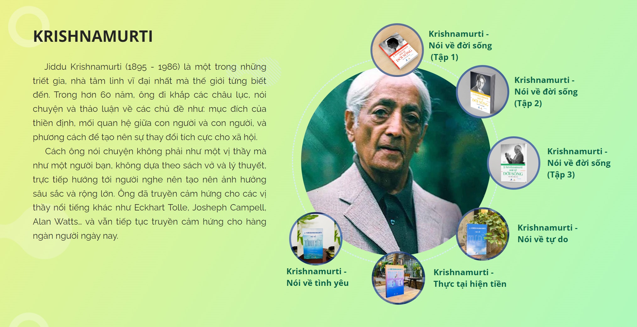 J. Krishnamurti Nói Về Đời Sống (Tập 3)