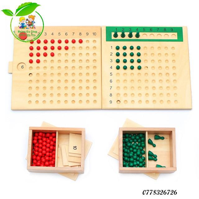 Bảng phép nhân, phép chia (Multiplication Division Bead Board)