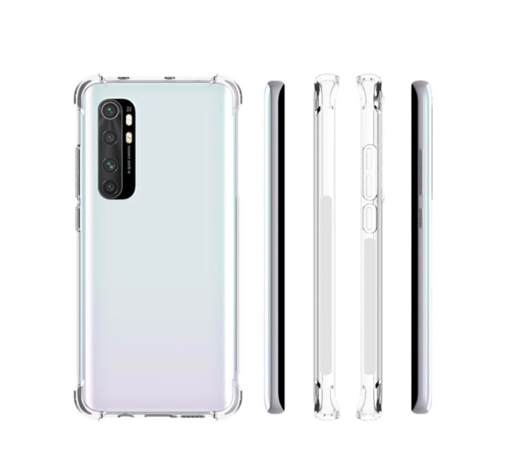 Ốp lưng dẻo trong chống sốc dành cho Xiaomi Mi Note 10 Lite