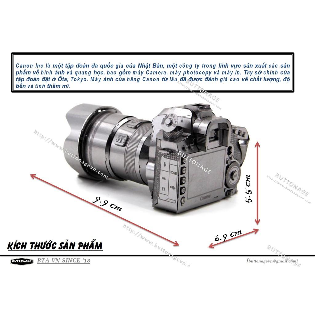 Mô Hình Lắp Ráp 3d Máy ảnh Canon