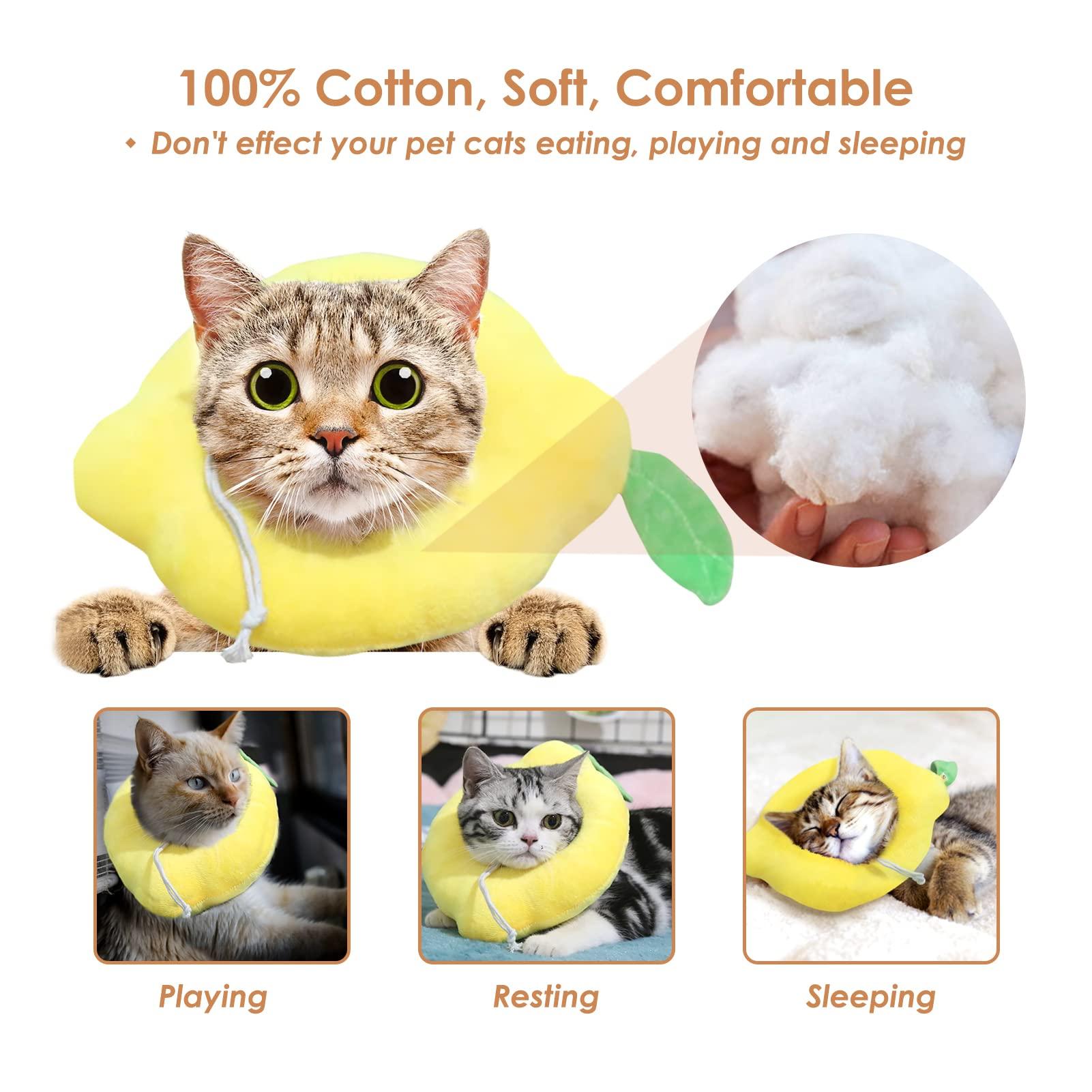 Mèo chó nhỏ Ruff bảo vệ, điều chỉnh cổ áo chống cắn cho chó mèo Cổ COLLEY COLLEY COLLAR PRESSENT