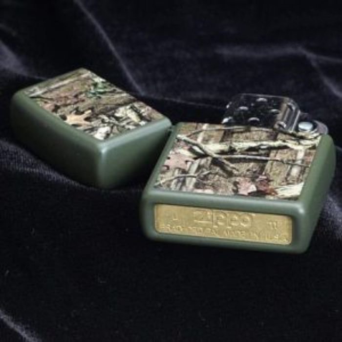 Bật Lửa Zippo Mossy Oak Green Matte Break Up Infinity Chính Hãng Usa