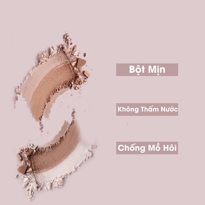 Phấn tạo khối bắt sáng Chioture High Light Contour chống thấm nước làm nổi bật khuôn mặt 3.6g