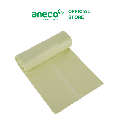 Túi rác dạng cuộn ANECO phân hủy sinh học hoàn toàn (1kg)