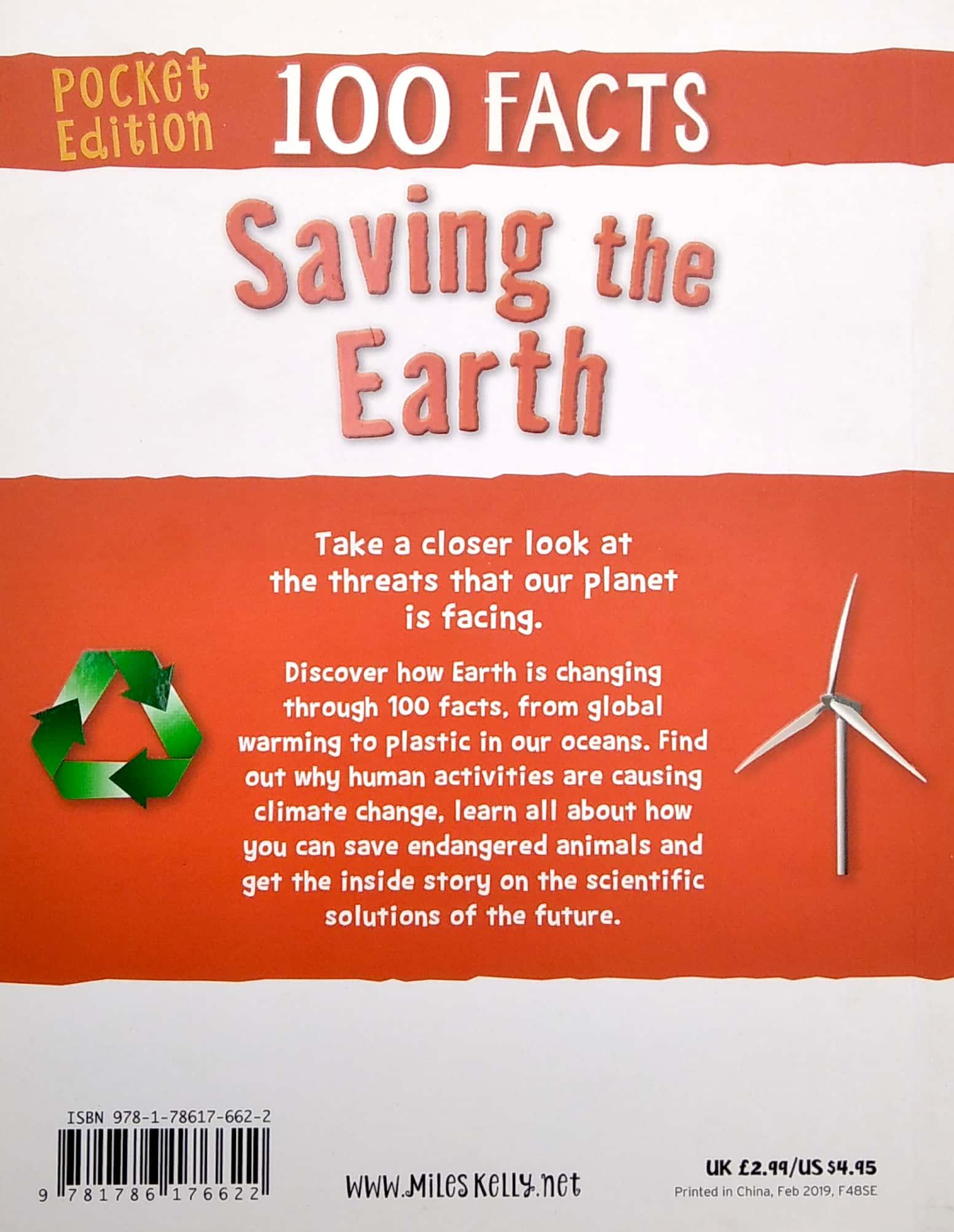 Pocket Edition 100 Facts Saving The Earth (100 Facts Pocket Edition)