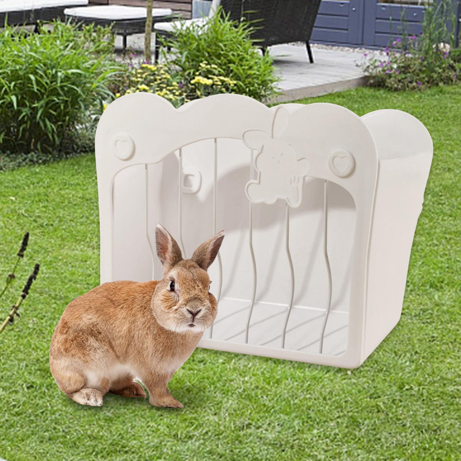 Rabbit Hay Feeder Bunny Hay Holder Storage Less Wasted Guinea Pig Hay Feeder