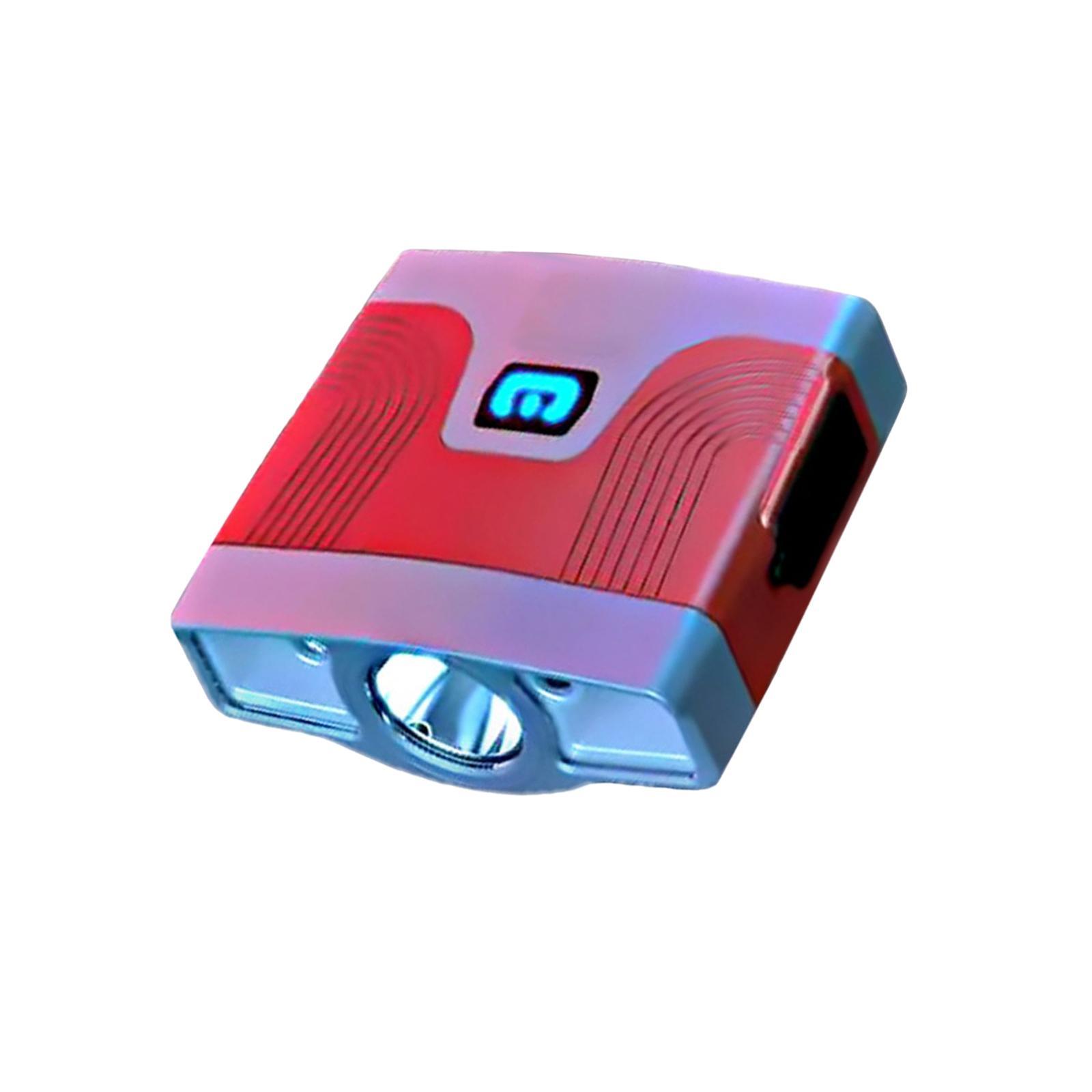 LED Cap Lights Clip On Hat Brim Camping Fishing Bike Cycling