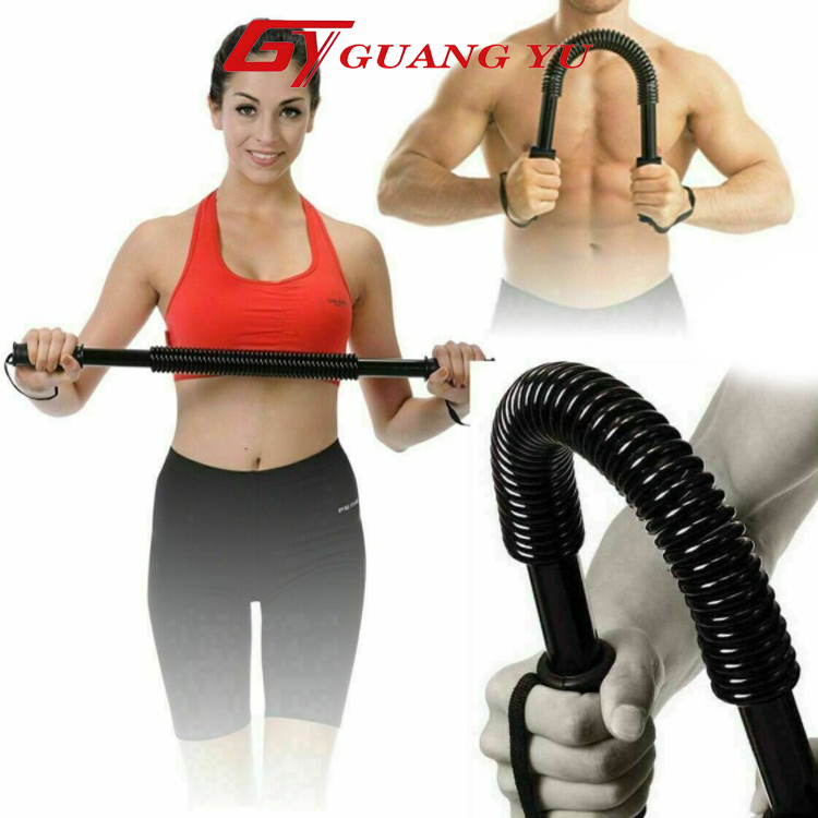 Gậy bẻ tập cơ tay lò xo đàn hồi Guang Yu lực từ 20kg đến 60kg