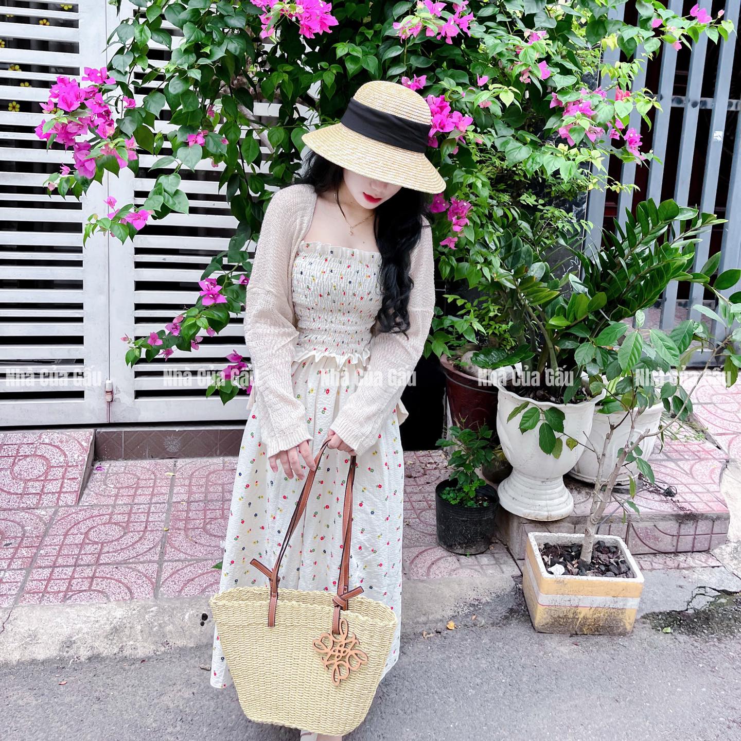Túi cói đeo vai size to hàng hiếm đẹp cực luôn