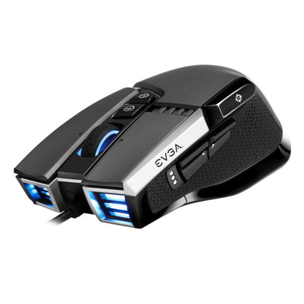 EVGA X17 Gaming Mouse – Wired – Grey – Customizable – 16,000 DPI – 5 Profiles – 10 Buttons – Ergonomic _ HÀNG CHÍNH HÃNG