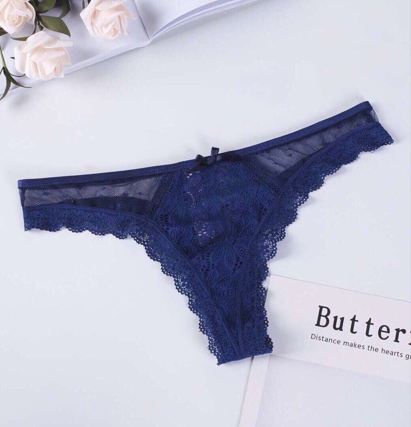 QUẦN LỌT KHE REN CHẤM BI CAO CẤP 1207