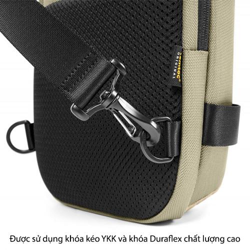 TÚI ĐEO ĐA NĂNG TOMTOC (USA) EXPLORER SLING BAG | 11-INCH BLACK chống thấm nước và chống mài mòn - hàng chính hãng