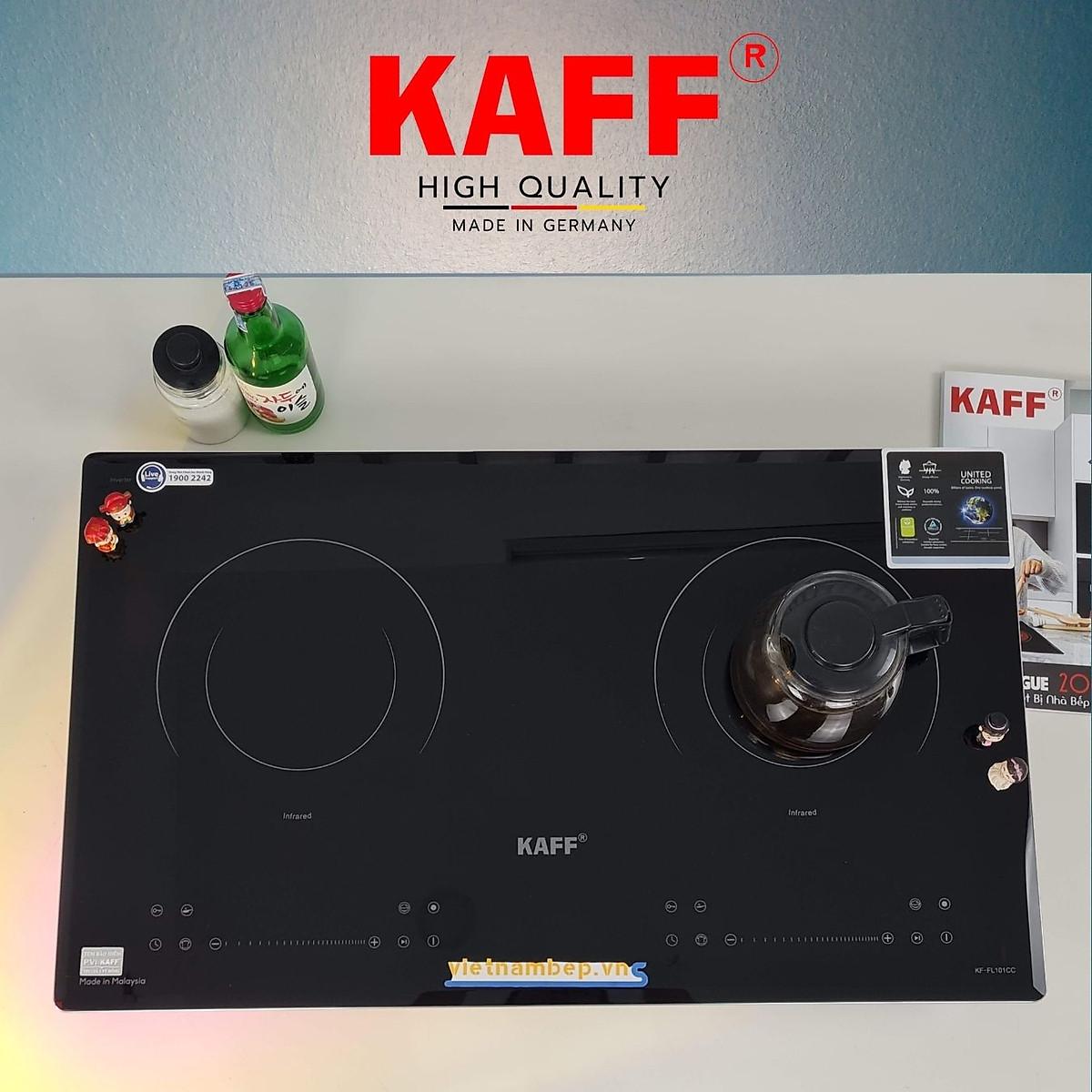 Bếp âm từ hồng ngoại đôi nhập khẩu Malaysia KAFF KF-FL101IC - Hàng chính hãng