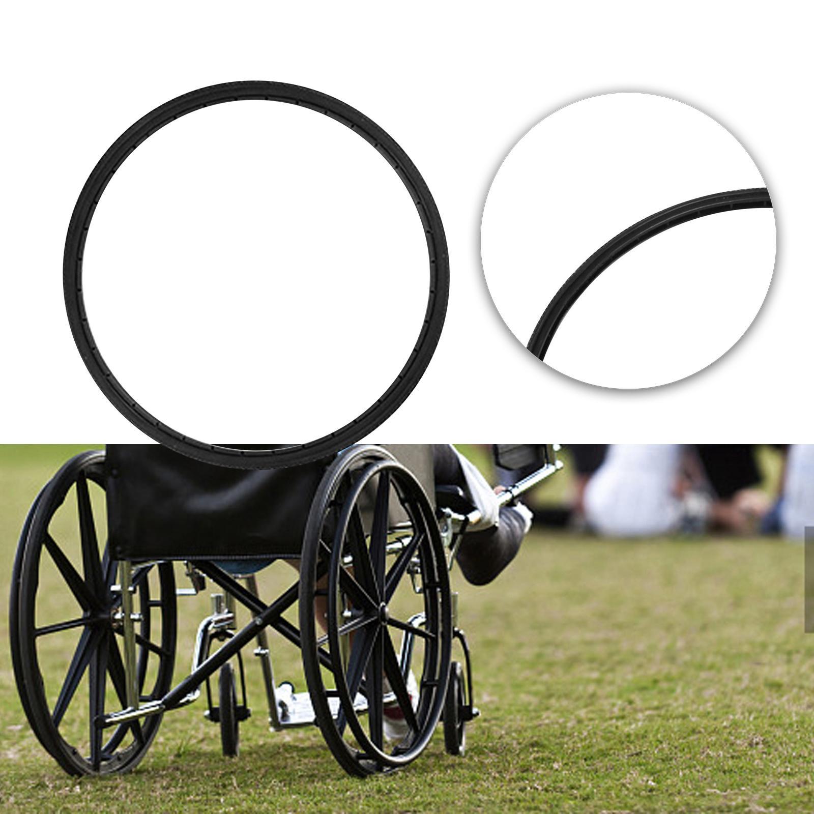 Universal Solid Elderly Adults Wheelchair Street Tire 16 inch