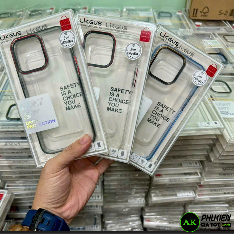 Ốp lưng trong chống sốc cho iPhone 15 Pro Max / 15pro / 14 Pro Max / 14 Pro / 13 ProMax , ốp chống sốc – hàng chính hãng