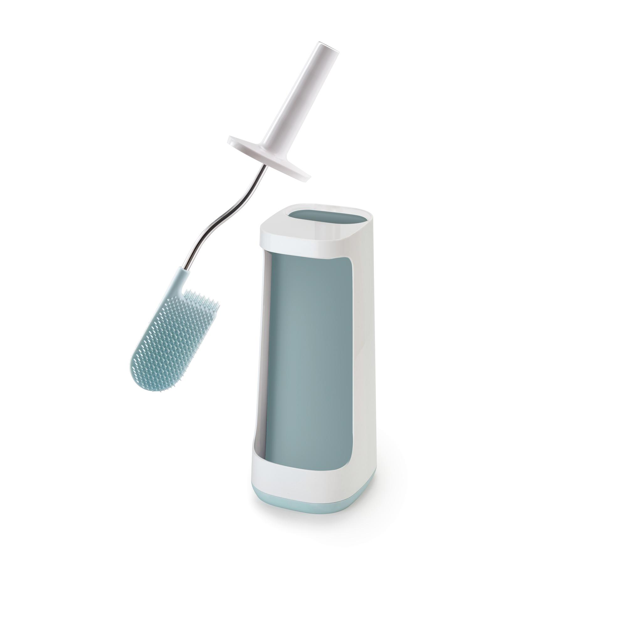Hộp bàn chải cọ toilet silicon thông minh Joseph Joseph JJ705072, thiết kế đẹp mắt, vô cùng thông minh tinh tế, tháo dỡ để làm sạch dễ dàng, thông gió để làm khô nhanh