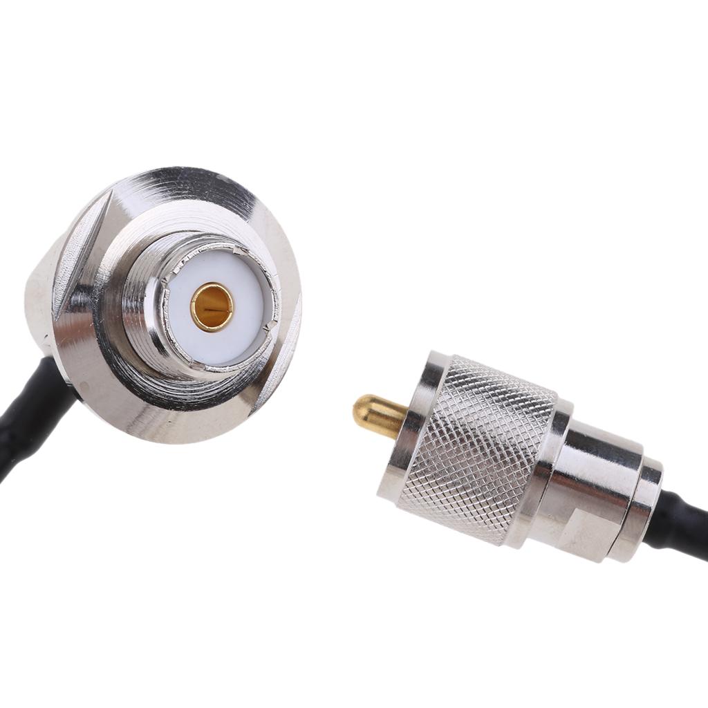 16ft RG58 Mount Cable Car Mobile Radio Antenna PL259 UHF Male To SO239,5M Antenna Extension Cable