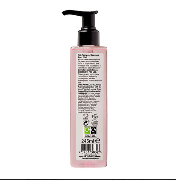 Sữa tắm Superdrug Bloom Collection Body Wash 245ml