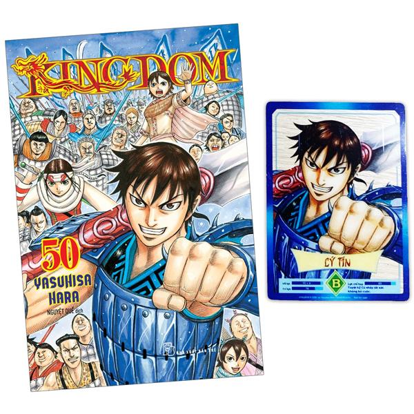 KINGDOM - Tập 50 - Tặng Kèm Thẻ Hình Nhân Vật