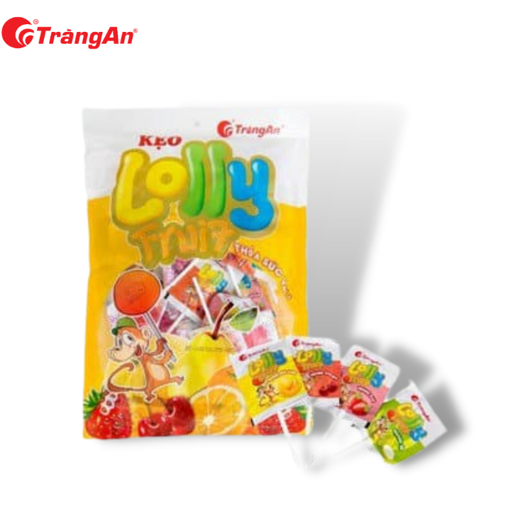 Combo 2 Gói Kẹo Trái Cây Loly Fruit 72g, Thơm Ngon Nhiều Vị