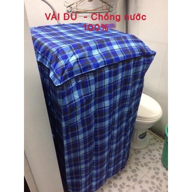 Vỏ Bọc Máy Giặt Cửa Trên, Áo Trùm Máy Giặt Cửa Trên (Lồng Đứng), Vải Bạt, Vải Dù Chống Mưa Chống Nắng