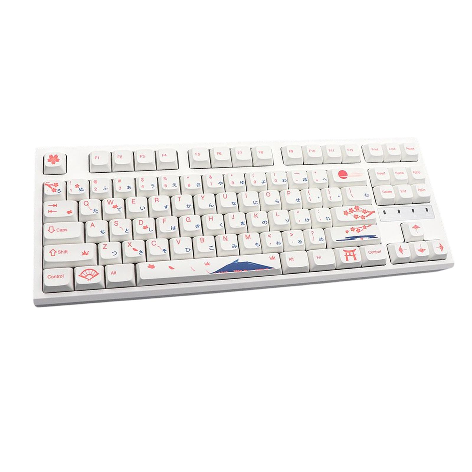 130 Keys Japanese-keycap Japanese-keycap Standard