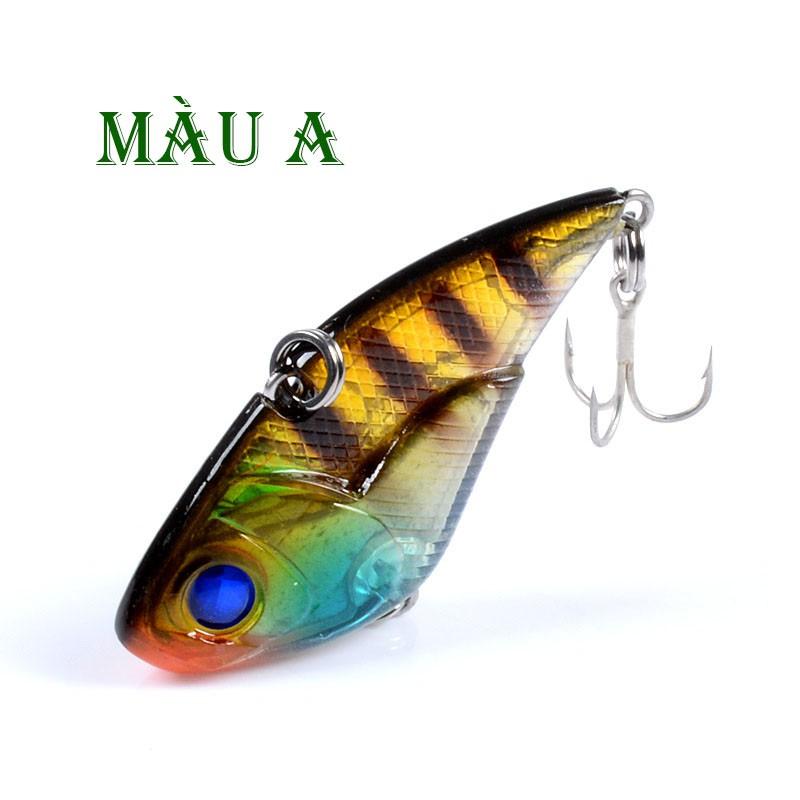 Mồi câu cá giả câu lure VIB 5.3cm 14.3g - mồi câu lure siêu nhạy 2 lưỡi BKK