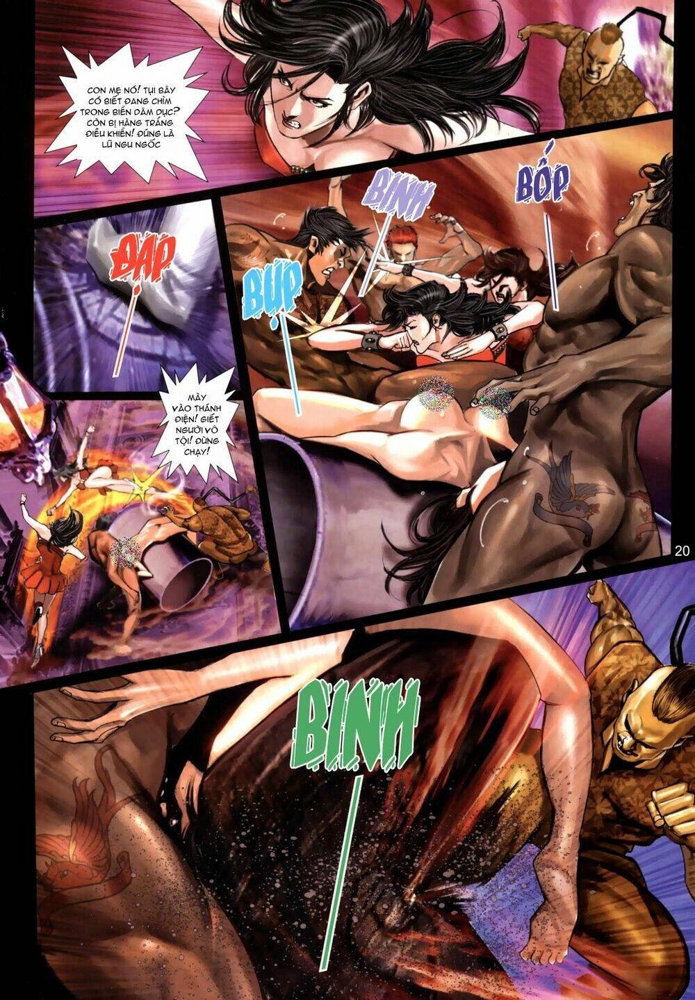 nữ hồng côn chapter 1 18