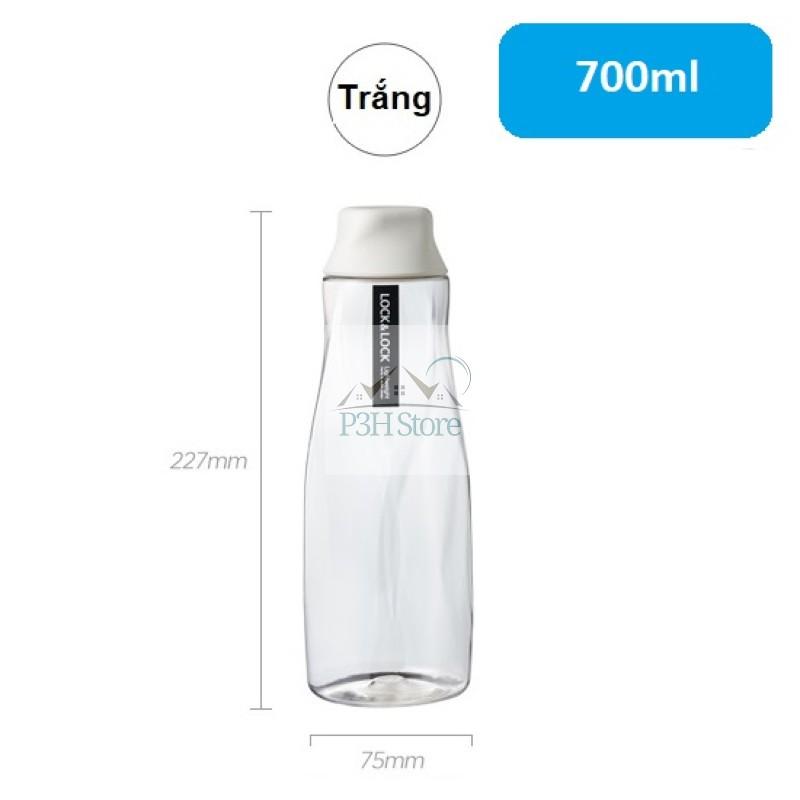 Bình nước cho bé đi học Lock&Lock nhựa PET dung tích 500/700ml an toàn thực phẩm HAP558 HAP559