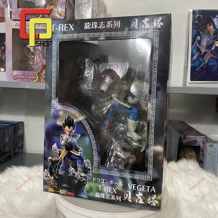 Mô hình Vegeta T-Rex - Figure Vegeta Dragon Ball - Có Led Base