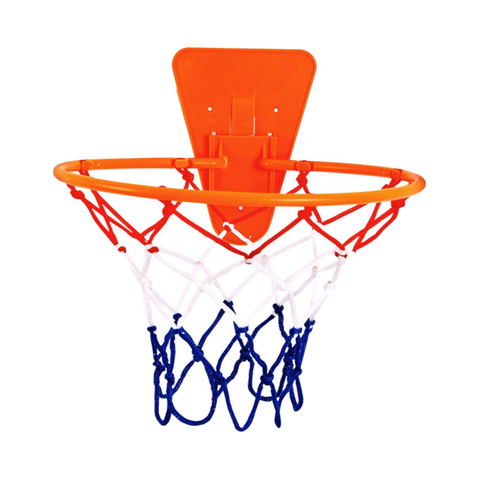 Mini Basketball Hoop Wall Frame Stand Basketball Game Accessory Kids Basketball Hoop Indoor for Home Bedroom Living Room Door