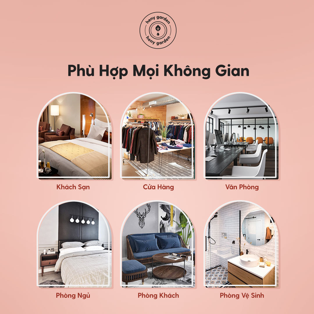 Que Khuếch Tán Tinh Dầu Kèm Banh Gỗ Mây Heny Garden Thay Thế Cho Máy Xông, Đèn Xông Tinh Dầu Hiệu Quả, Thân Thiện Với Môi Trường