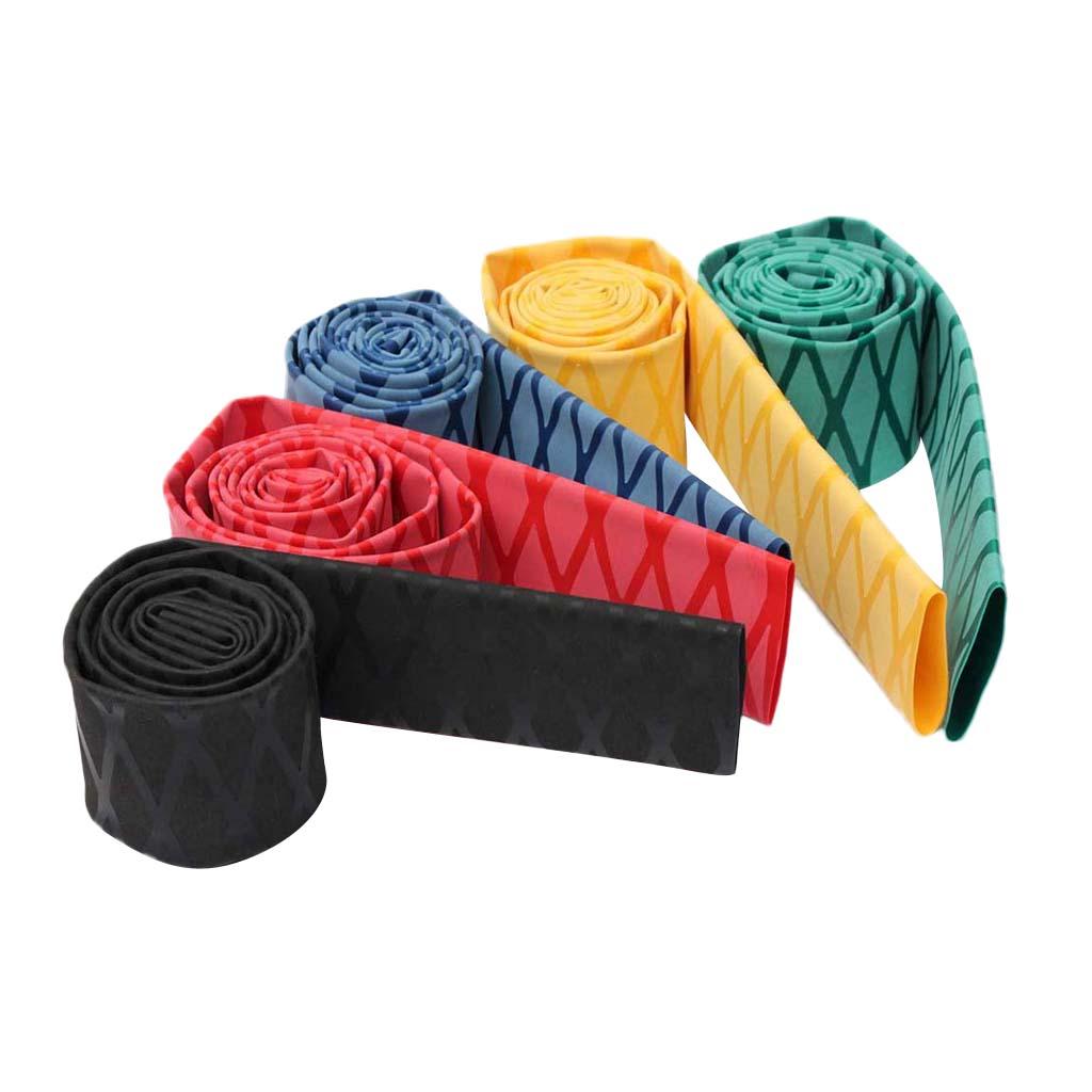 35mm X-Tube Heat Shrink Sleeve Wrap TubX-Tube Heat Shrink Sleeve Wrap Tubing DIY Fishing Rod Handle Cork with Non Slip Waterproof And Insulation 1 Meter Length Durable