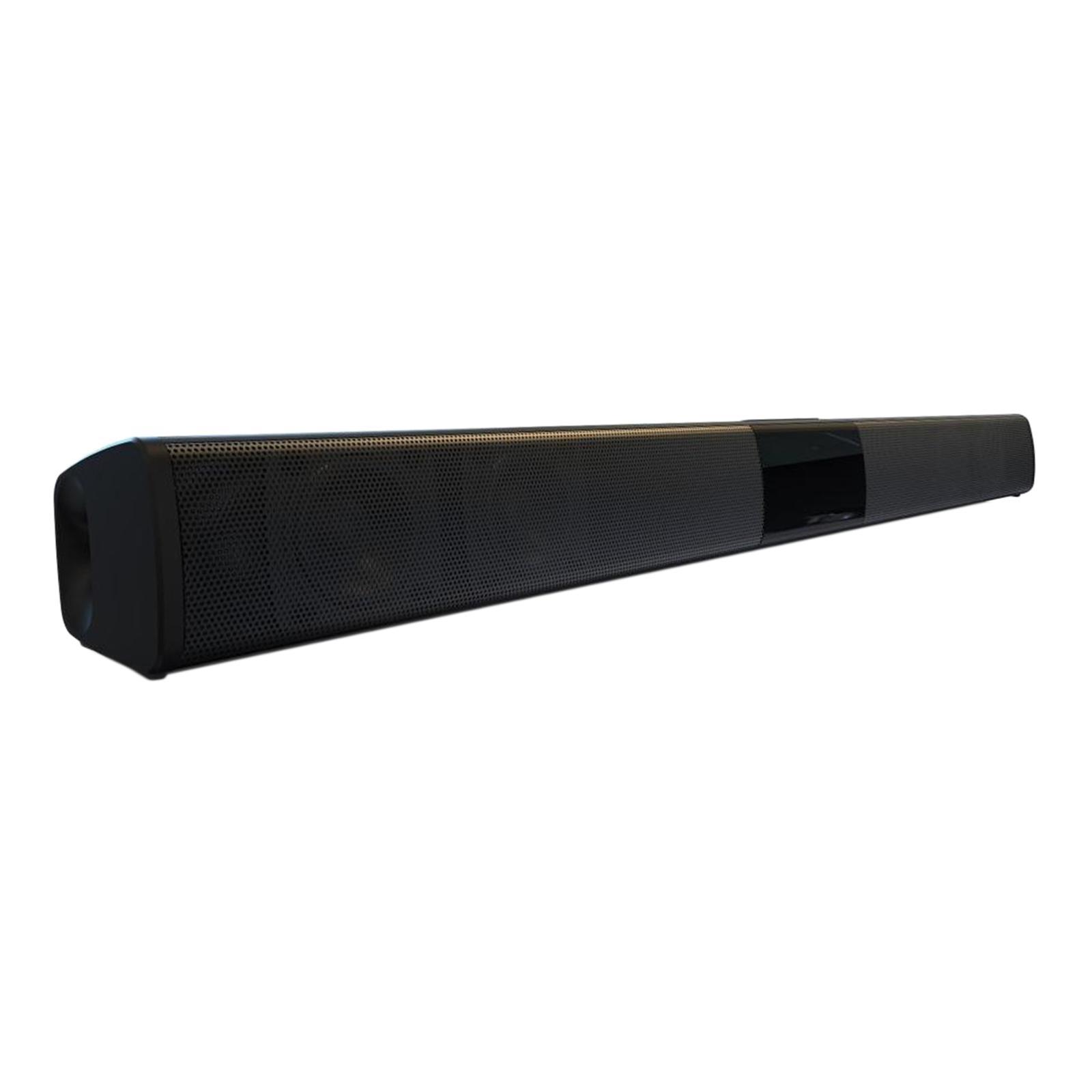 22inch Long Black Soundbar for TV Bluetooth Speaker Home Theater System