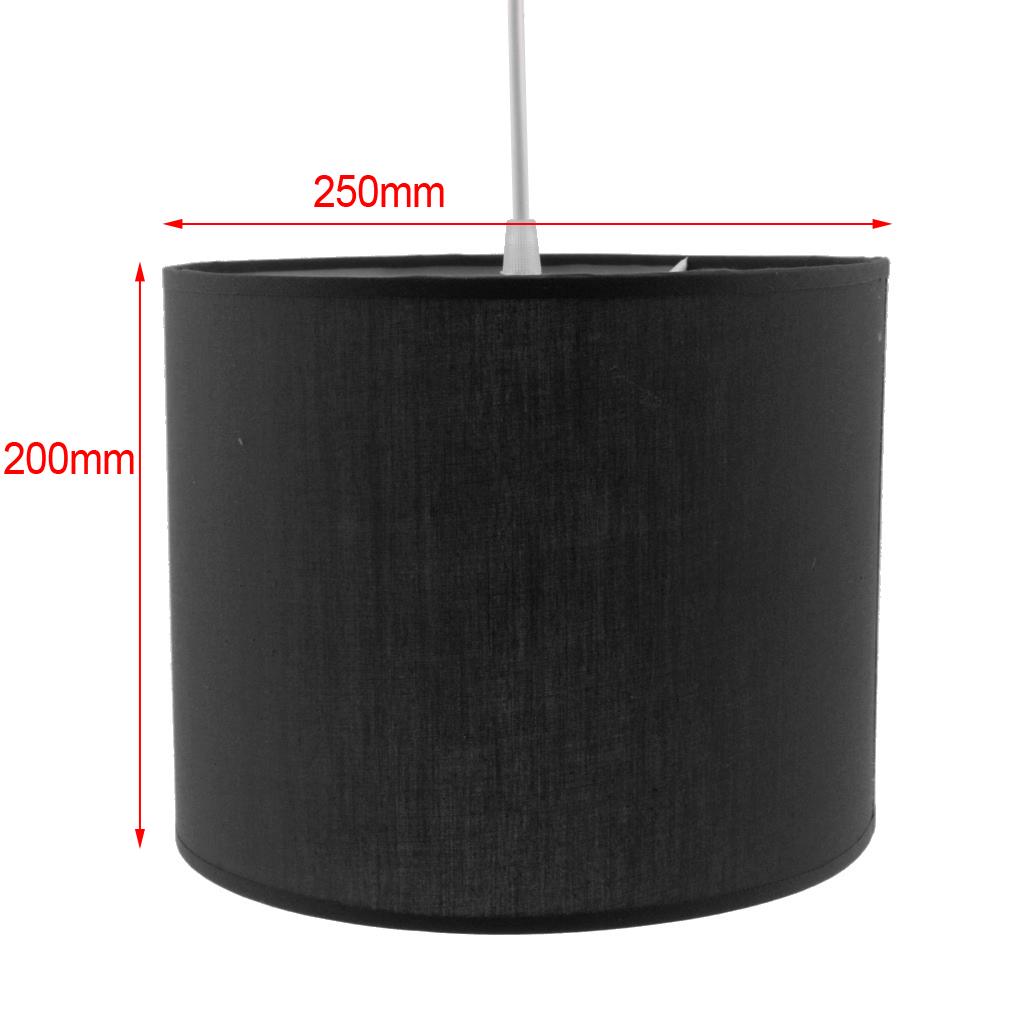 Cylindrical Chandelier Shade Cover Ceiling Light Cover Shade Pendant Lampshade