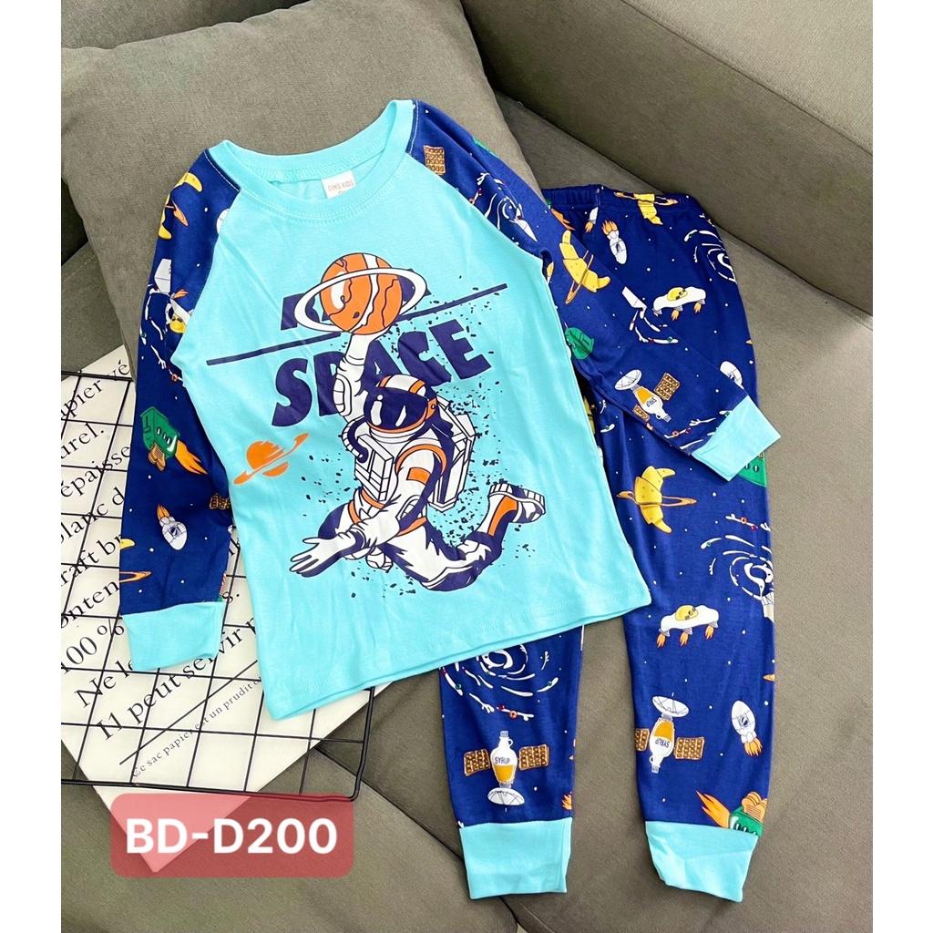 Bộ dài bé trai size đại