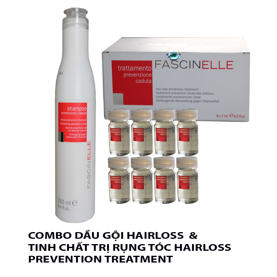 Dầu gội ngăn ngừa rụng tóc FASCINELLE HAIRLOSS PREVENTION SHAMPOO 250ml - DMC004