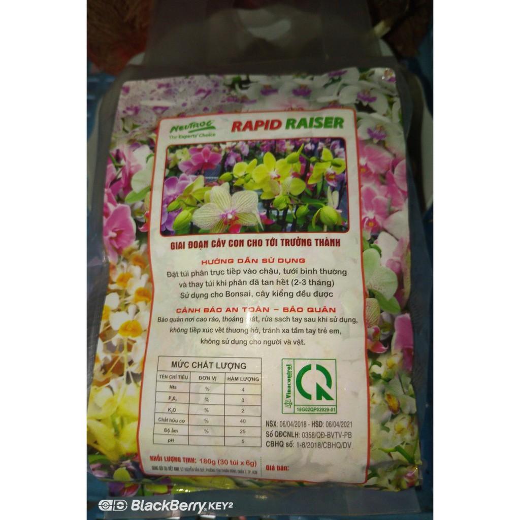 Phân Hữu Cơ Tan Chậm Bounce Back 1 túi 30 gói 180G